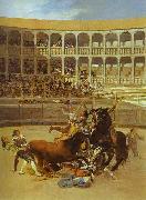 Francisco Jose de Goya Death of Picador Norge oil painting reproduction